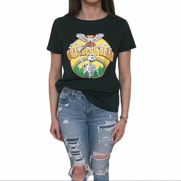 𝅺Retro‎ GRATEFUL Dead Concert Graphic T-shirt. New S-2XL - Picture 2 of 9